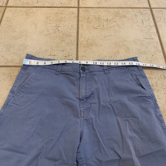💜 George Men's Blue Chino Shorts - Size 34 - Picture 4 of 6